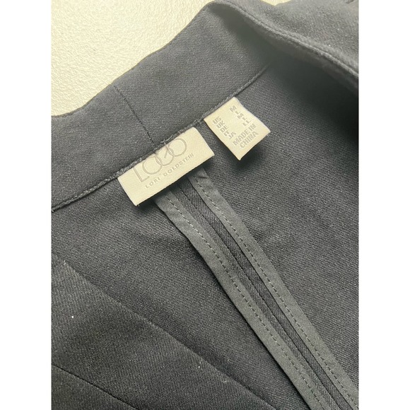 LOGO by Lori Goldstein AnyWEAR One Button Blazer BLACK SIZE M NWT - Picture 5 of 8